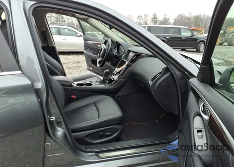 2018 Infiniti Q50 3.0T Luxe z USA, uszkodzony, nr VIN JN1EV7AR5JM431525